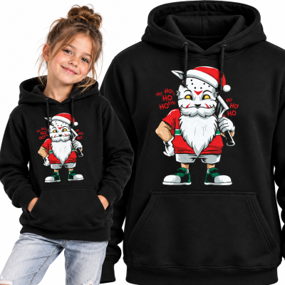 BLUZA Z KAPTUREM  ŚWIĄTECZNA ANOTHER SANTA